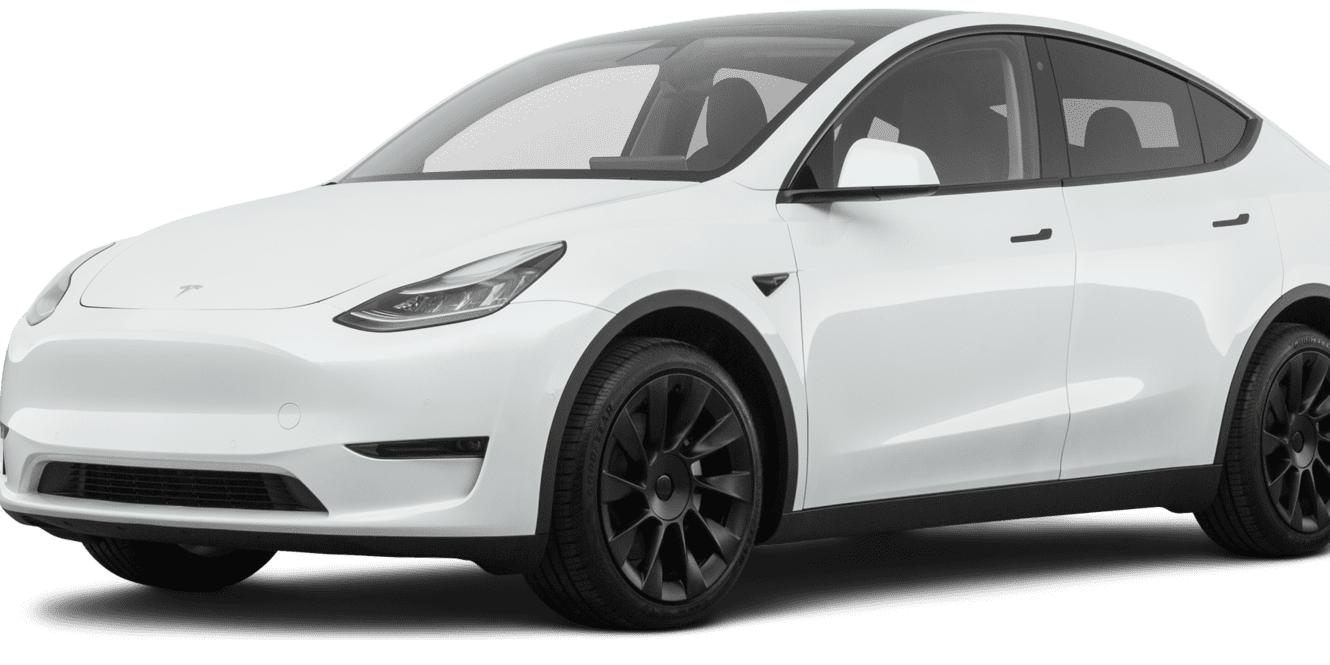TESLA MODEL Y 2020 5YJYGDEE5LF037206 image